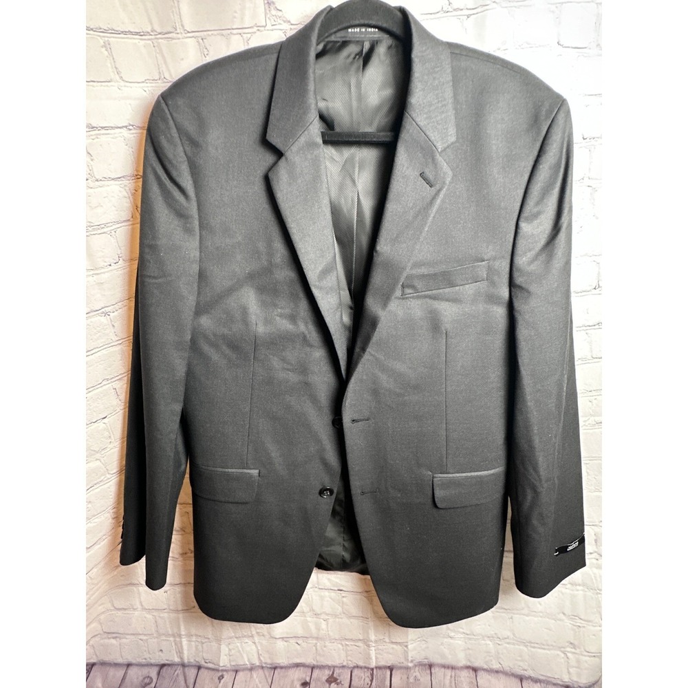 Alfani Blazer Jacket Regular Fit Business Career Interview Black Size (See Desc)